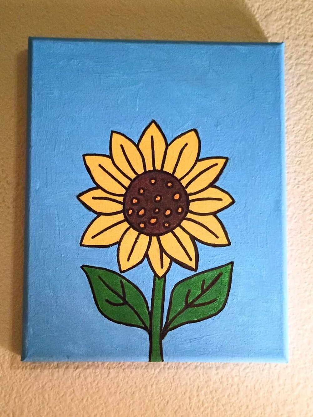 Sunflower Painting